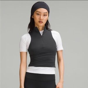 Lululemon Tight-Fit Lined Half-Zip Tank Top | LIKE NEW